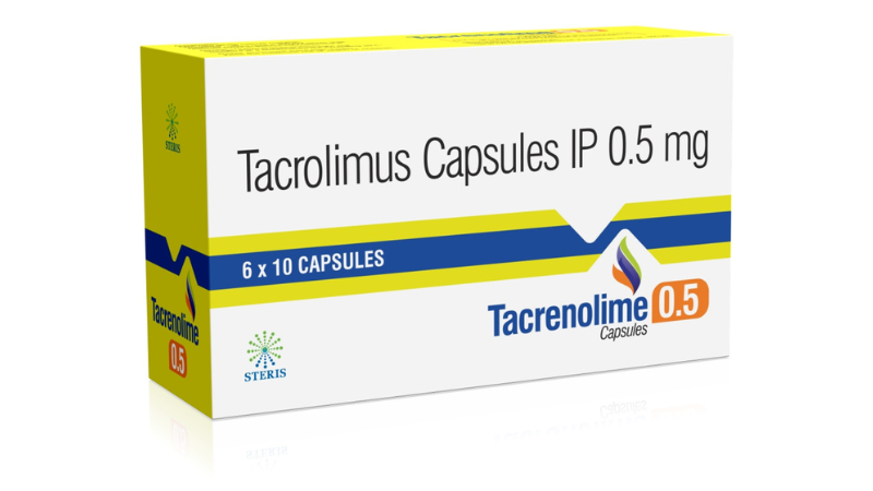 Novartis Tacrolimus Capsules IP 0.5 mg, Packaging Size: 5x10
