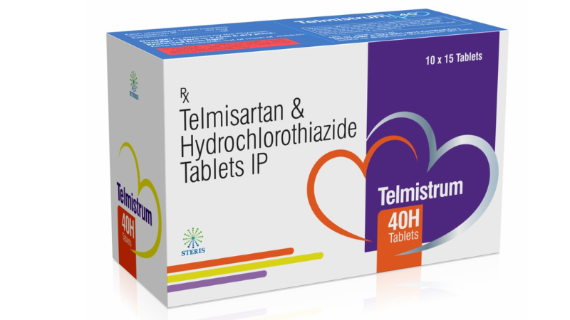 Telmisartan 40 Mg Hydrochlorothiazide 125 Mg, 10*15, Prescription